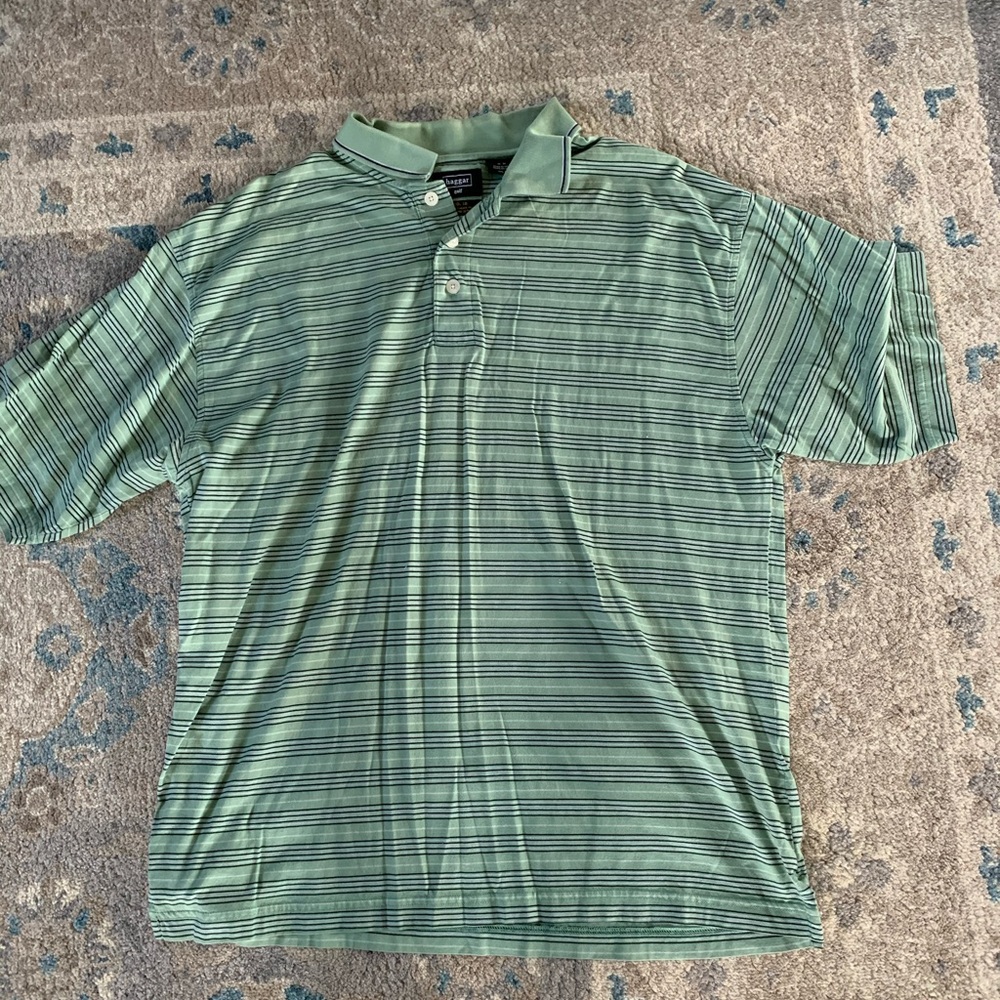 Haggar Striped Polo